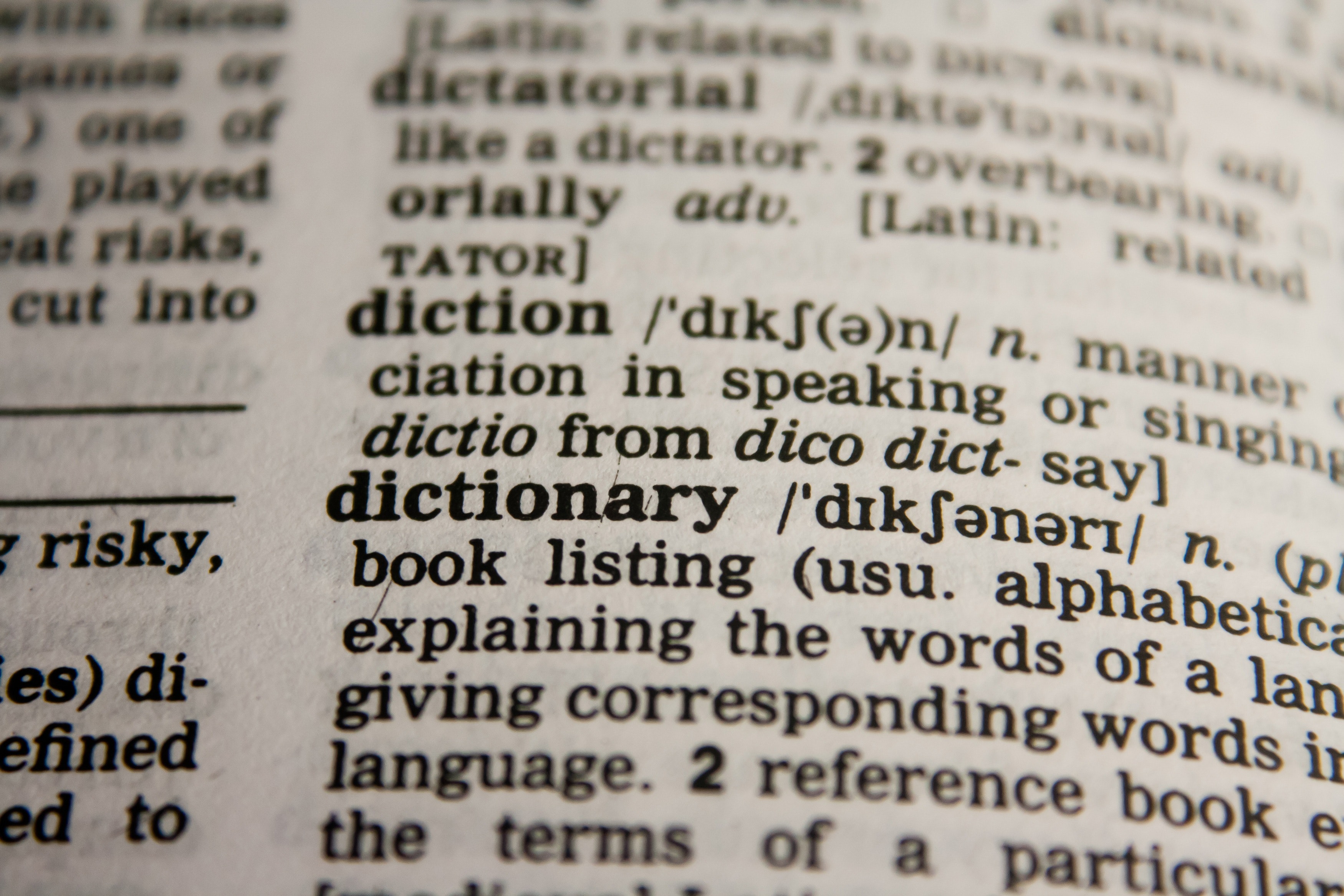 dictionary problems do not tell you the whole story